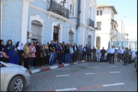 MINUTE DE SILENCE A LA MEMOIRE  DES CHOUHADA DU 17 OCTOBRE 1961 à Paris