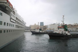 ESCALE DU  NAVIRE DE CROISIERE       « SILVER CLOUD » AU PORT D’ANNABA